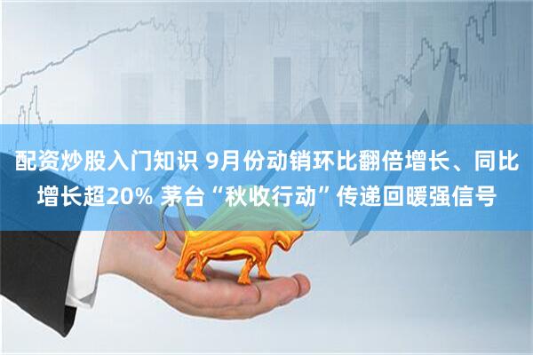 配资炒股入门知识 9月份动销环比翻倍增长、同比增长超20% 茅台“秋收行动”传递回暖强信号